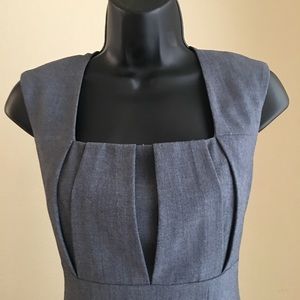 Gray work dress